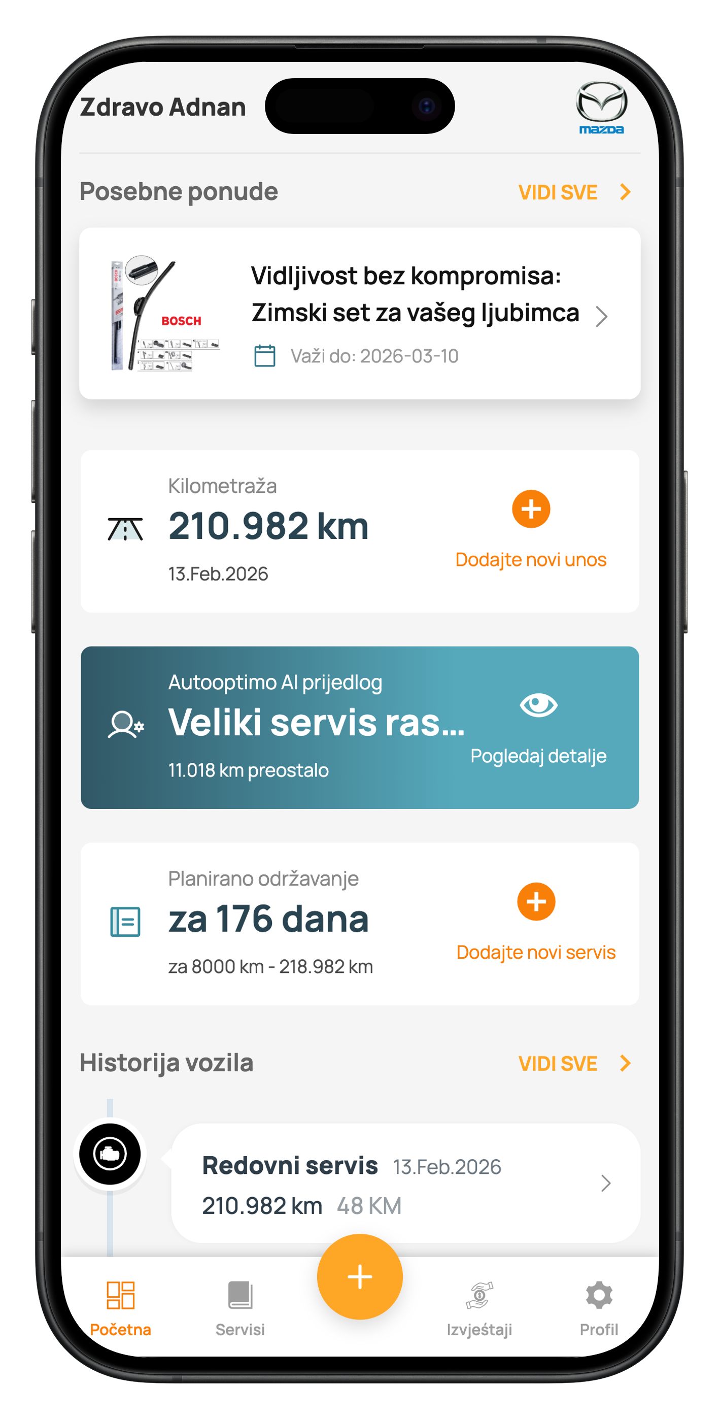 SCREENSHOT: Kreiranje marketinške ponude